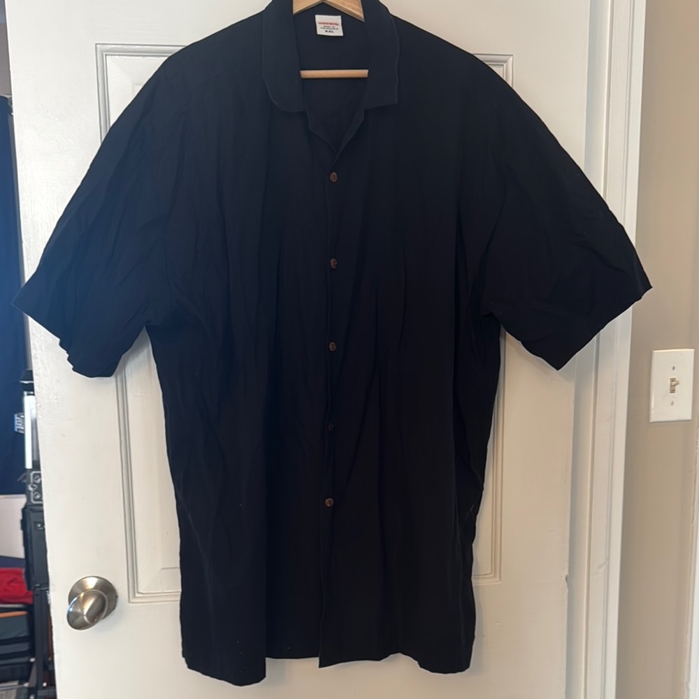 Birdwell Men's Black Short Sleeve Shirt New No Tags